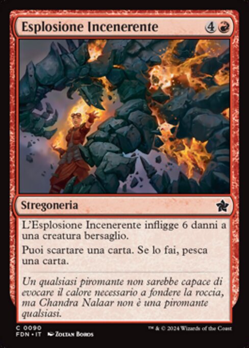 Incinerating Blast