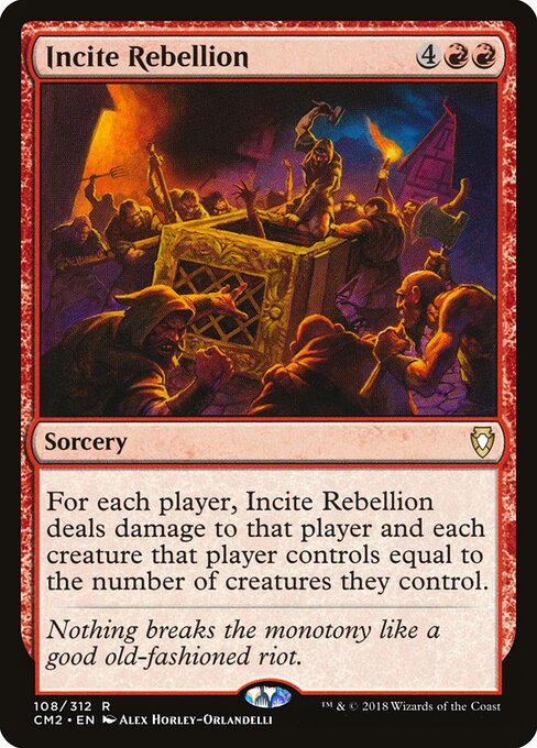 Incite Rebellion - Commander Anthology Volume II Magic card
