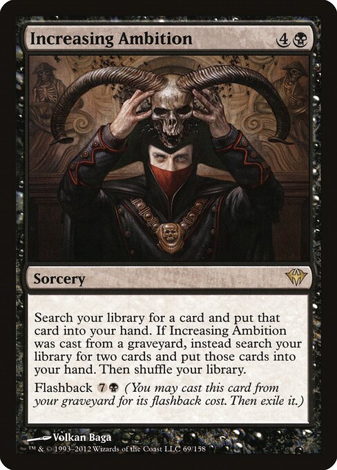Increasing Ambition - Dark Ascension Magic card