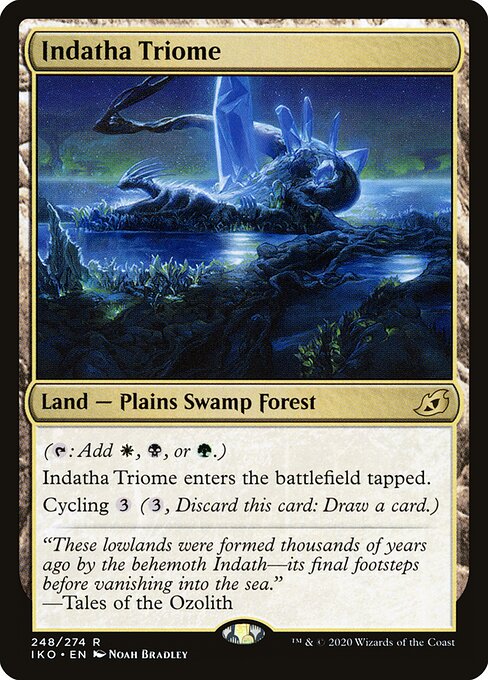 Indatha Triome - Ikoria: Lair of Behemoths Magic card