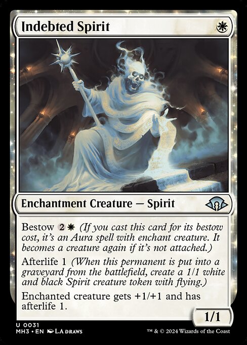 Indebted Spirit - Modern Horizons 3 Magic card
