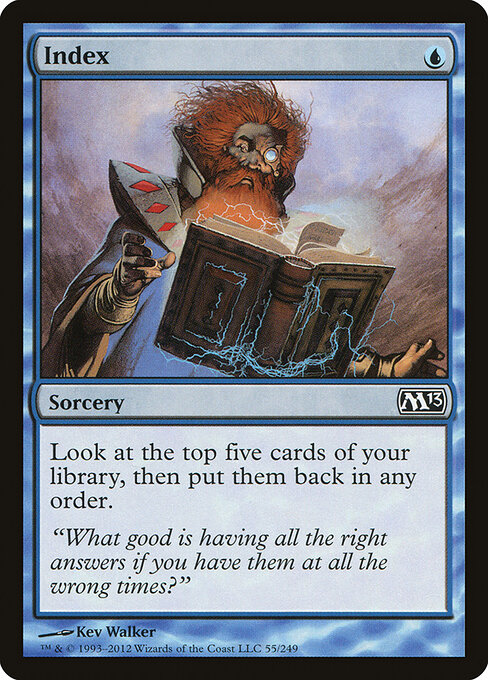 Index - Magic 2013 Magic card