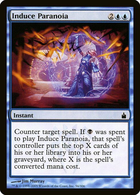 Induce Paranoia - Ravnica: City of Guilds Magic card