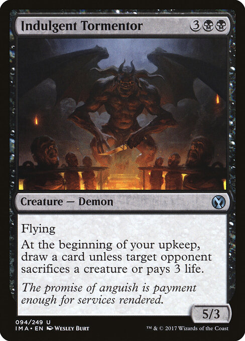 Indulgent Tormentor - Iconic Masters Magic card
