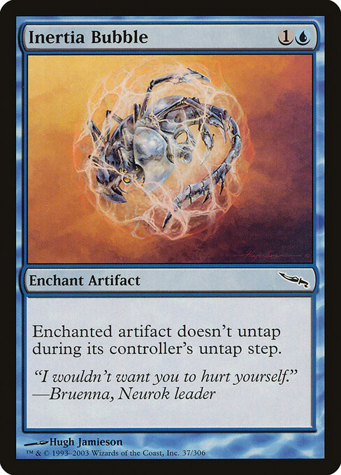 Inertia Bubble - Mirrodin Magic card