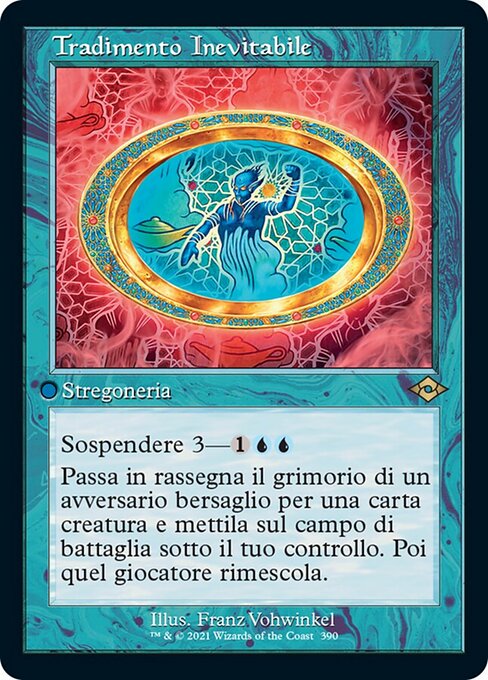 Tradimento Inevitabile (Inevitable Betrayal) - Modern Horizons 2 (#390) - Illustrated by Franz Vohwinkel - Magic: The Gathering Card