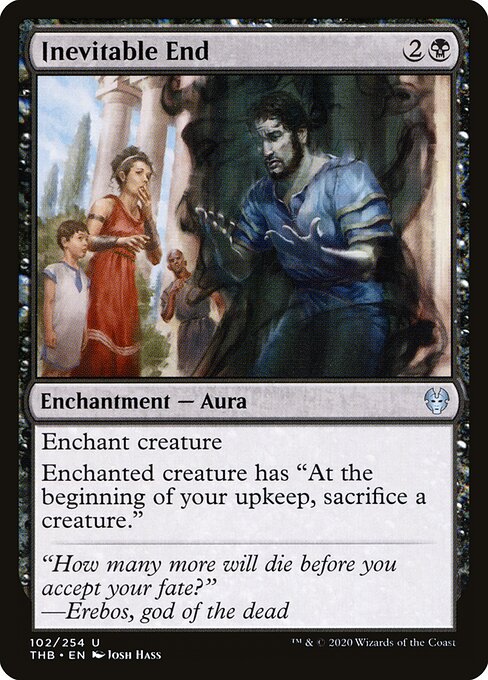 Inevitable End - Theros Beyond Death Magic card