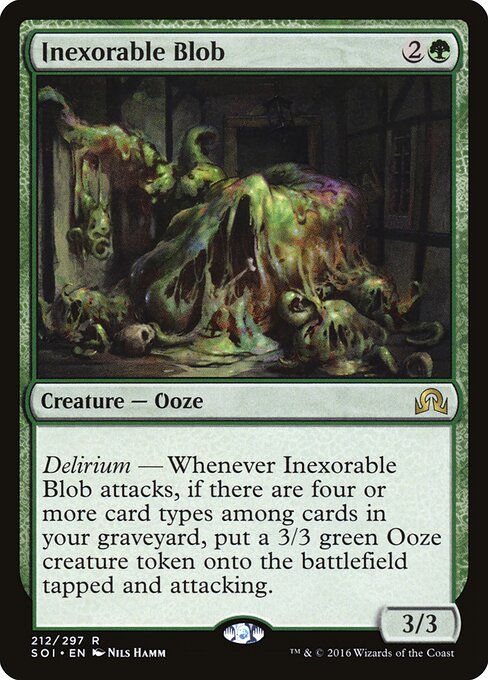 Inexorable Blob - Shadows over Innistrad Magic card