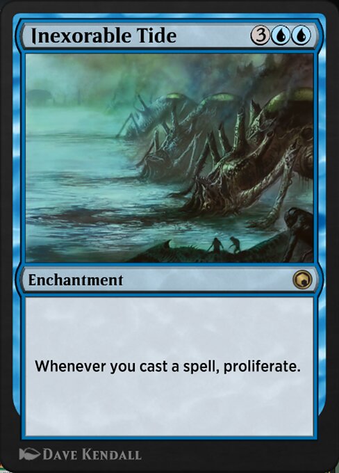 Inexorable Tide - Historic Anthology 2 (#6) - Illustrated by Dave Kendall - Magic: The Gathering Card