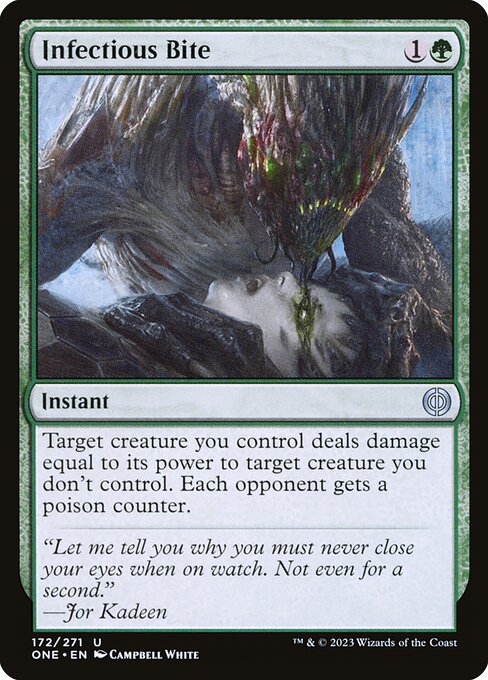 Infectious Bite - Phyrexia: All Will Be One Magic card