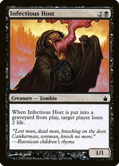 Infectious Host - Ravnica: City of Guilds Magic card