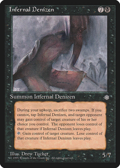 Infernal Denizen - Ice Age Magic card