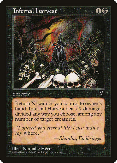Infernal Harvest - Visions Magic card