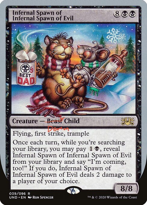 Infernal Spawn of Infernal Spawn of Evil - Unsanctioned Magic card