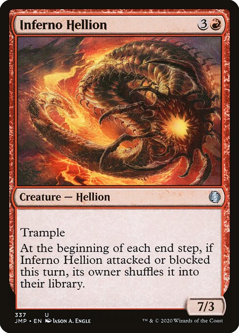 Inferno Hellion - Jumpstart Magic card