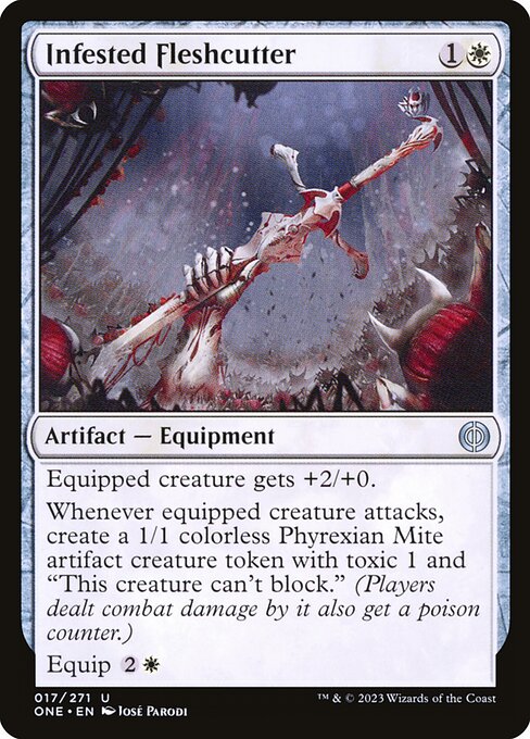 Infested Fleshcutter - Phyrexia: All Will Be One Magic card
