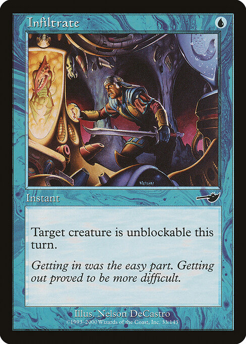Infiltrate - Nemesis Magic card