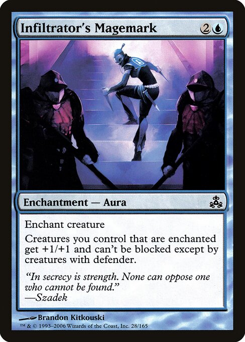 Infiltrator's Magemark - Guildpact Magic card