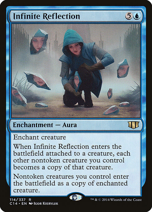 Infinite Reflection - Commander 2014 Magic card
