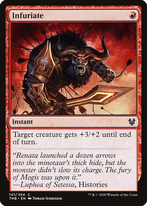 Infuriate - Theros Beyond Death Magic card