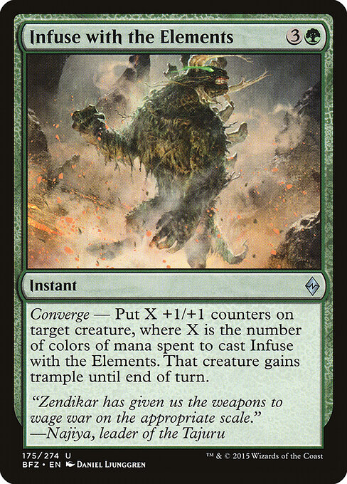 Infuse with the Elements - Battle for Zendikar Magic card