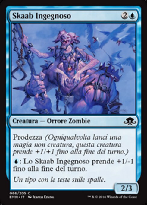 Skaab Ingegnoso (Ingenious Skaab) - Eldritch Moon (#66) - Illustrated by Jesper Ejsing - Magic: The Gathering Card