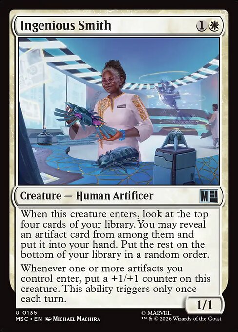Ingenious Smith - Marvel Super Heroes Commander Magic card