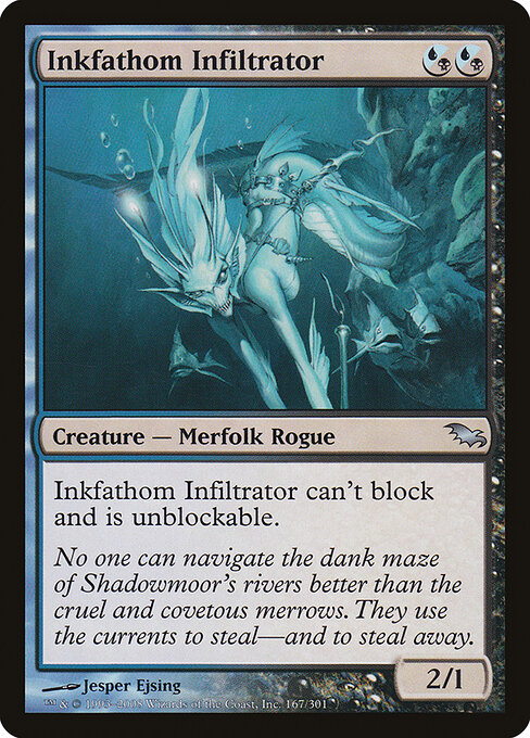 Inkfathom Infiltrator - Shadowmoor Magic card