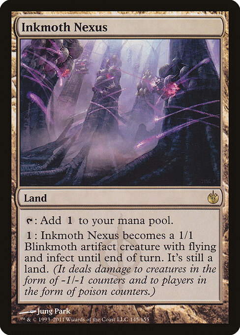 Inkmoth Nexus - Mirrodin Besieged (#145) - Illustrated by Jung Park - Magic: The Gathering Card