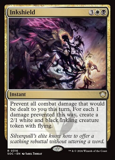 Inkshield - Secrets of Strixhaven Commander Magic card