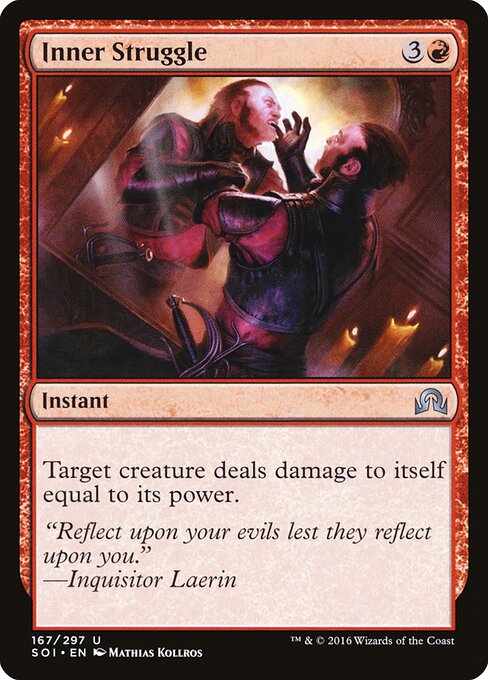 Inner Struggle - Shadows over Innistrad Magic card