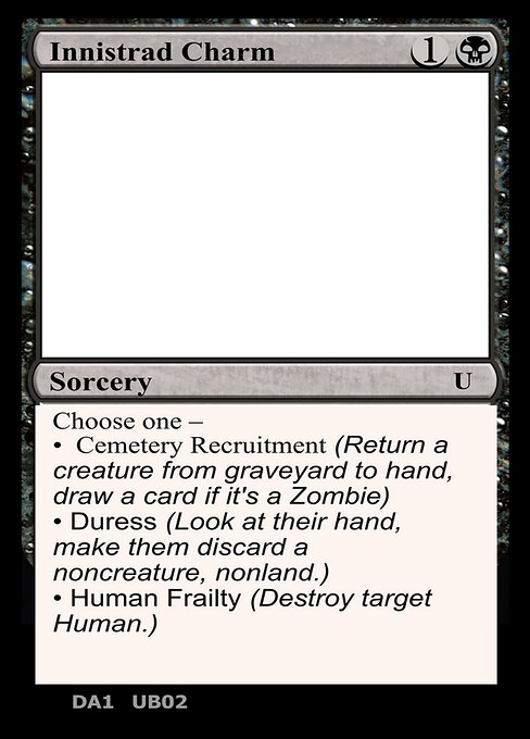 Innistrad Charm - Unknown Event Magic card