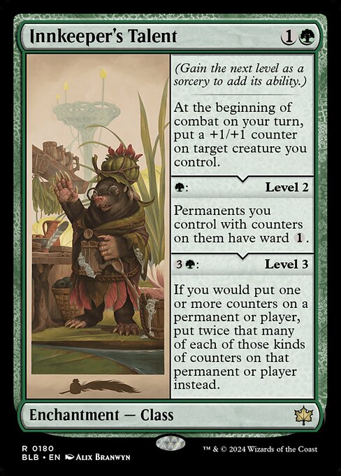 Innkeeper's Talent - Bloomburrow Magic card