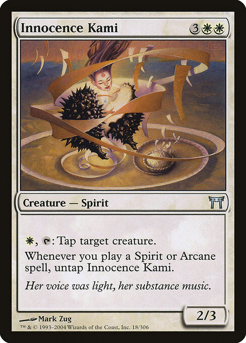 Innocence Kami - Champions of Kamigawa Magic card