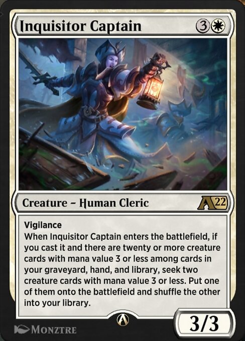 Inquisitor Captain - Alchemy: Innistrad Magic card