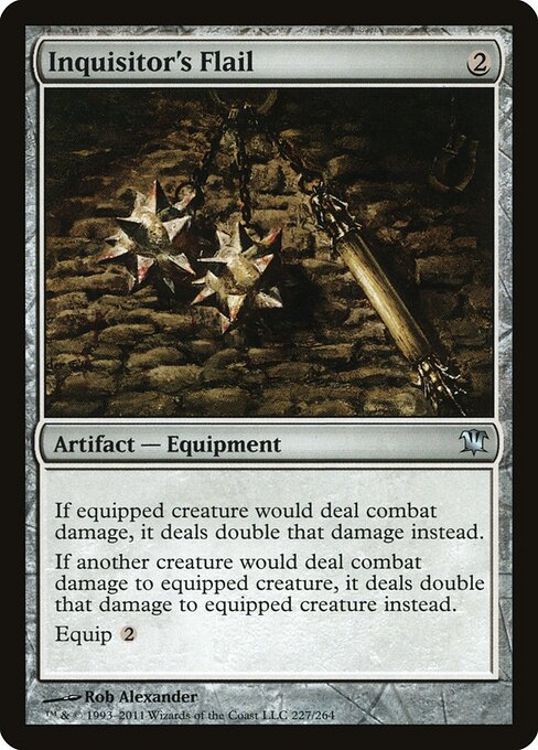 Inquisitor's Flail - Innistrad Magic card
