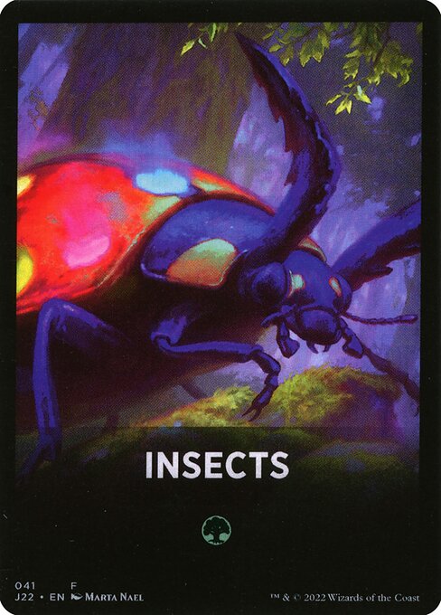 Insects - Jumpstart 2022 Front Cards (#41) - Illustrated by Marta Nael - Magic: The Gathering Card