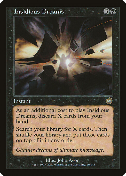 Insidious Dreams - Torment Magic card