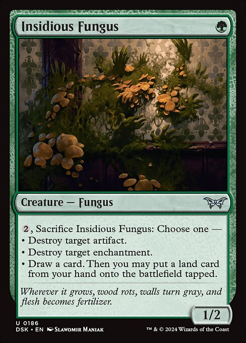 Insidious Fungus - Duskmourn: House of Horror Magic card