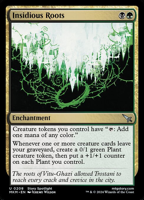 Insidious Roots - Murders at Karlov Manor Magic card