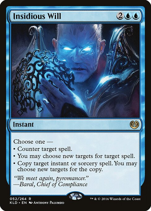 Insidious Will - Kaladesh Magic card