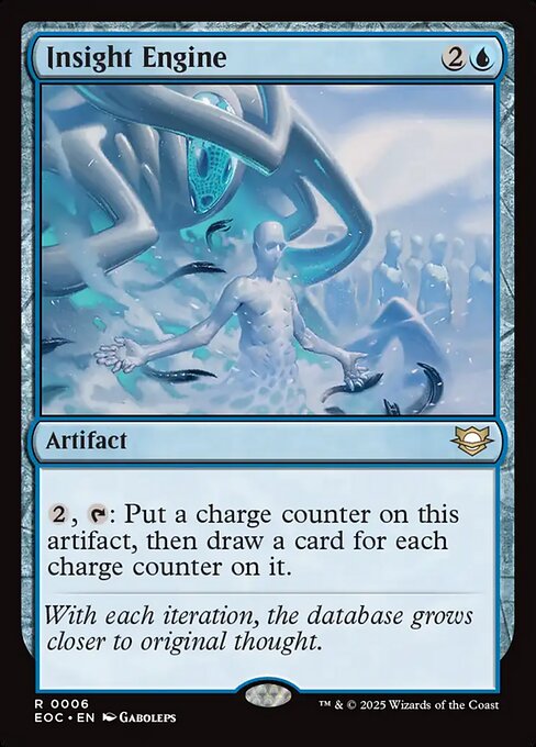Insight Engine - Edge of Eternities Commander Magic card