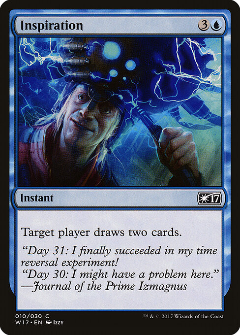 Inspiration - Welcome Deck 2017 Magic card