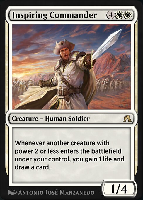 Inspiring Commander - Arena New Player Experience Cards Magic card