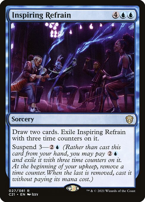 Inspiring Refrain - Commander 2021 Magic card