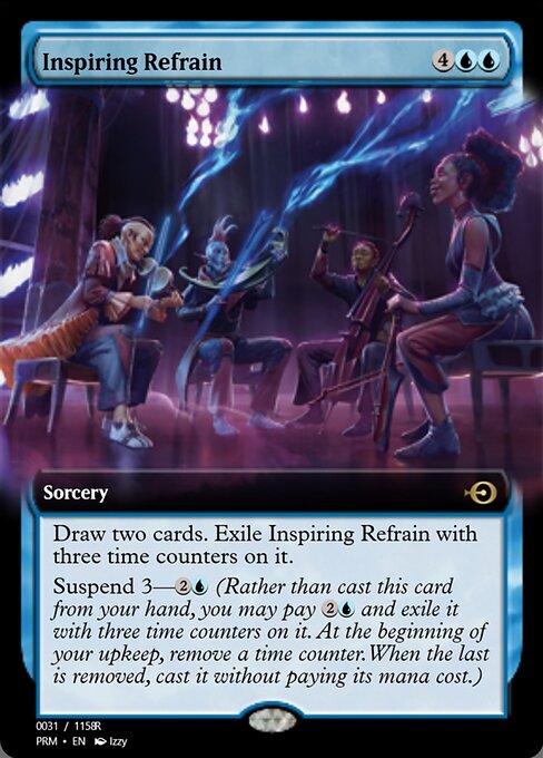 鼓舞のリフレイン (Inspiring Refrain) - Commander 2021 (#354) - Illustrated by Izzy - Magic: The Gathering Card