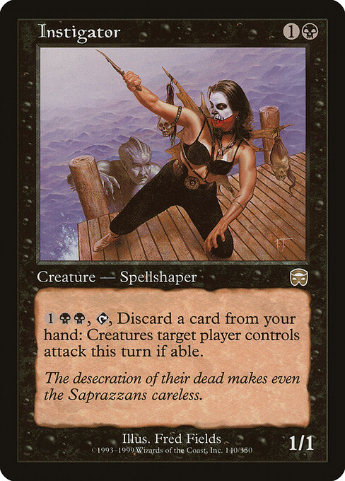 Instigator - Mercadian Masques Magic card