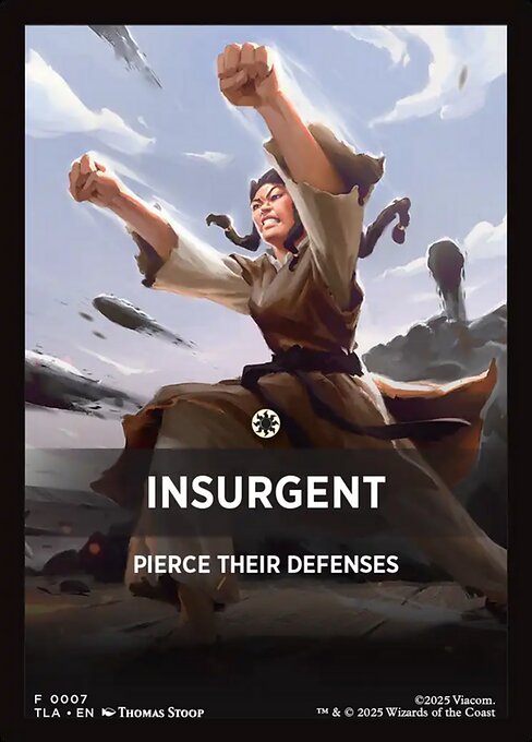 Insurgent - Avatar: The Last Airbender Jumpstart Front Cards (#7) - Magic: The Gathering Card