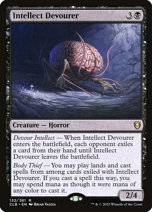 Intellect Devourer - Commander Legends: Battle for Baldur's Gate Magic card