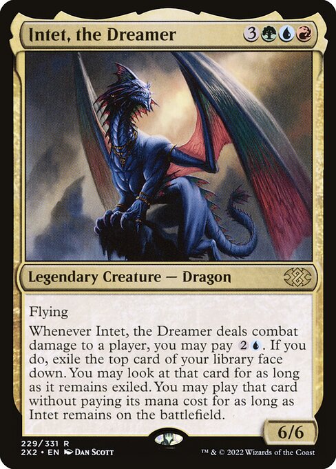 Intet, the Dreamer - Double Masters 2022 Magic card